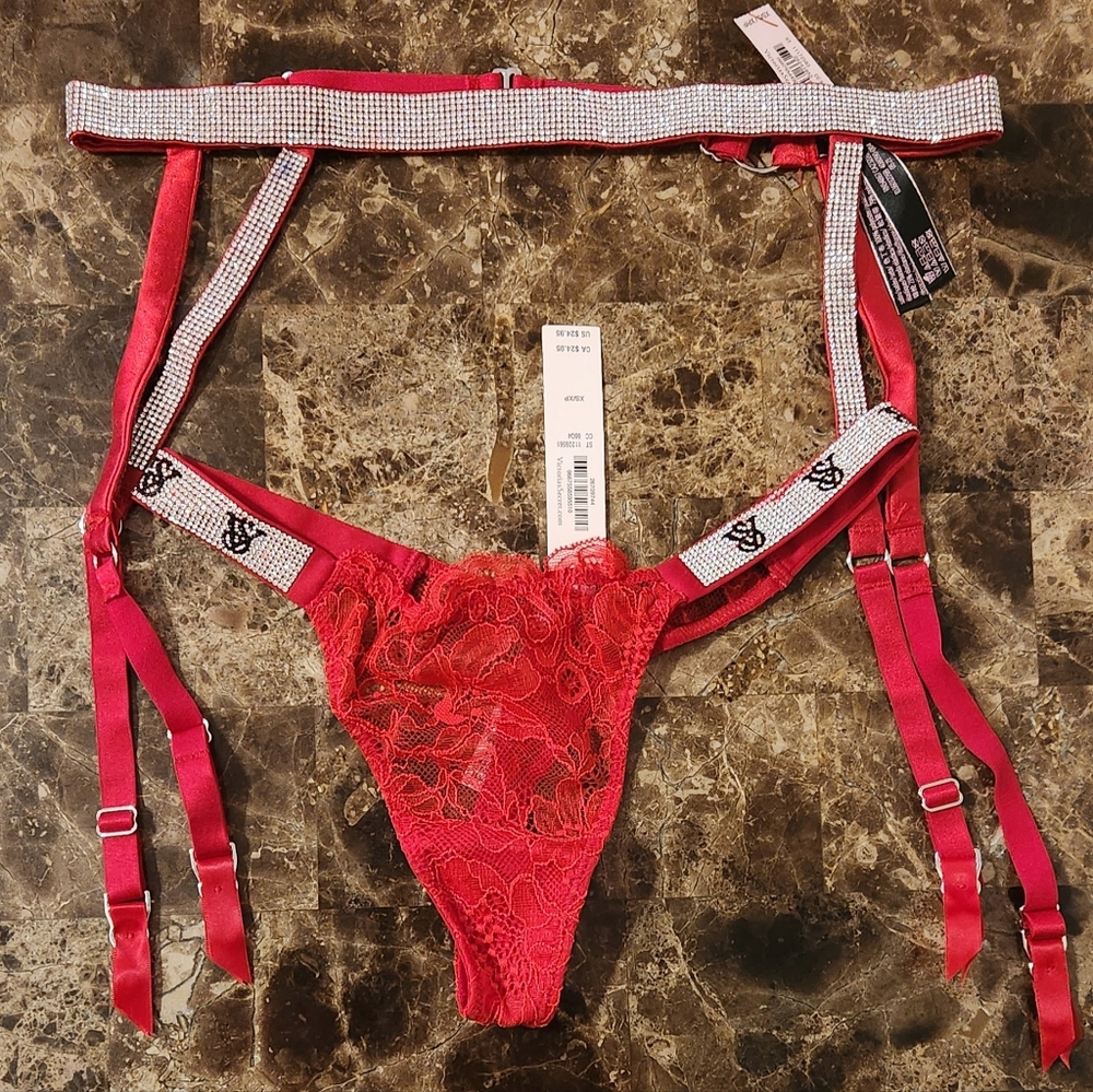 Garter Belt & Thong Panty Bundle